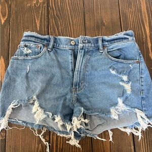 Abercrombie and Fitch Distressed Denim Women Shorts